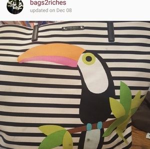 KATE SPADE PARROT TOTE!